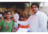 Sunidhi, Gold Medal,Karate Championship Held at Delhi